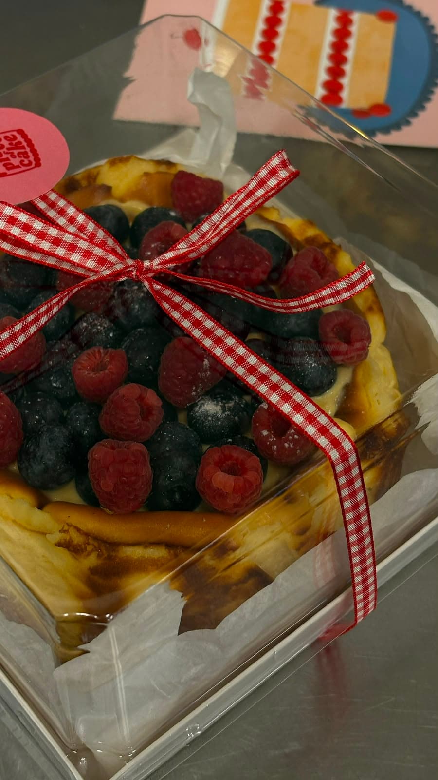 Fresh Berry Basque